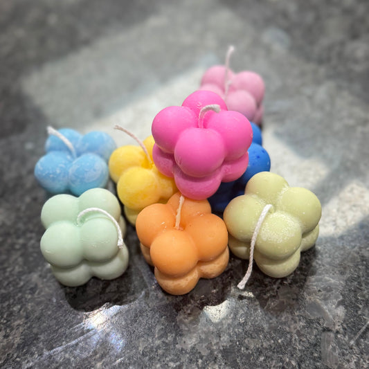 Pastel Mini Bliss Bubble Candles